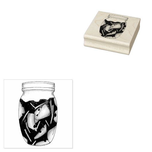 キムチ発酵キャベツ韓国料理店 ラバースタンプ (押印)