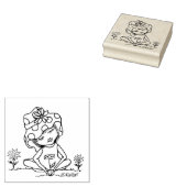 キムニレス©️ガーデンガールゴムスタンプ ラバースタンプ (押印)