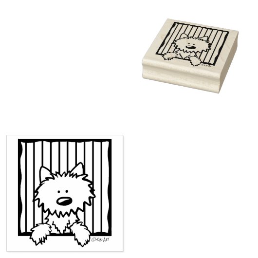 キムニレス©️キニアートウェスティーラバースタンプ ラバースタンプ (押印)
