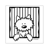 キムニレス©️キニアートウェスティーラバースタンプ ラバースタンプ (インプリント)