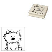 キムニレス©️キニアートウェスティーラバースタンプ ラバースタンプ (押印)