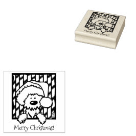 キムニレス©️クリスマスウェスティゴム印 ラバースタンプ