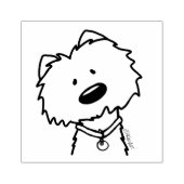 キムニ©️レス、キニアートウェスティゴム印 ラバースタンプ (インプリント)