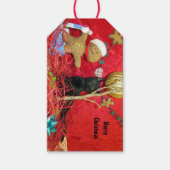 キムバのクリスマスツリー – Cat /キッテンのギフトラベル ギフトタグ (正面)