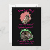 キムバーキャンディーキーンバレンタインのはがき シーズンポストカード (正面/裏面)