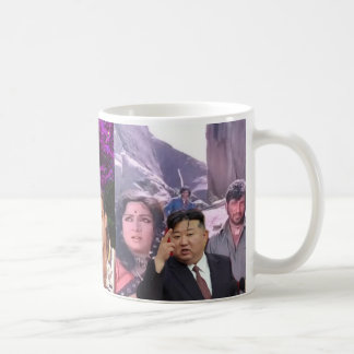 キム・ジョンをフィーチャーしたユニークな紅茶とコーヒーカップ コーヒーマグカップ