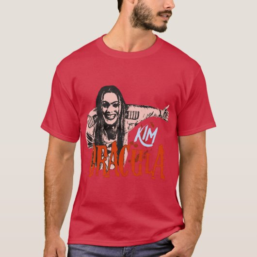 キム・ドラキュラ レトロ Tシャツ (正面)