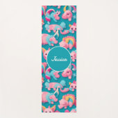 キメラパステルカラフルパタパーソナライズされたーン ヨガマット (正面)