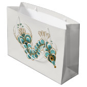 キメラピーコックシーホースラージ抱き枕 ラージペーパーバッグ (裏面アングル)