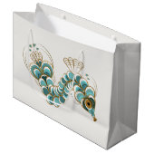 キメラピーコックシーホースラージ抱き枕 ラージペーパーバッグ (正面アングル)