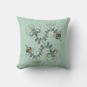 キメラピーコックシーホース装飾用クッション クッション (正面)