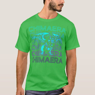 キメラ古代ギリシャ神話レトロギフト Tシャツ