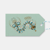 キメラ – クジャックシーホースのギフトラベル ギフトタグ (正面(横))