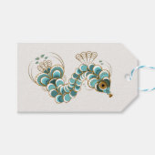 キメラ – クジャックシーホースのギフトラベル ギフトタグ (正面(横))