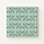 キメラ – ピーコックシーホーススクエアノート ノートブック (裏面)