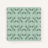 キメラ – ピーコックシーホーススクエアノート ノートブック (正面)