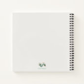 キメラ – ピーコックシーホーススクエアノート ノートブック (裏面)