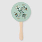 キメラ – ピーコックシーホースハンドファン ハンドファン (正面)