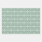 キメラ – ピーコックシーホースラッピング紙 ラッピングペーパーシート (正面)