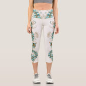 キメラ – ピーコックシーホース高い腰のカプリス カプリレギンス (正面)