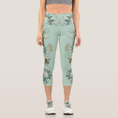 キメラ – ピーコックシーホース高い腰のカプリス カプリレギンス (正面)