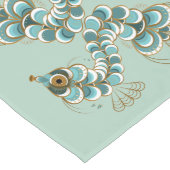 キメラ – ピーコックシーホースPistacioテーブルランナー ロングテーブルランナー (コーナー)