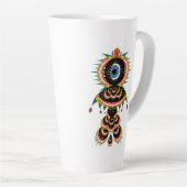 キメラ – フィッシュバードラテマグカップ カフェラテマグ (右アングル)