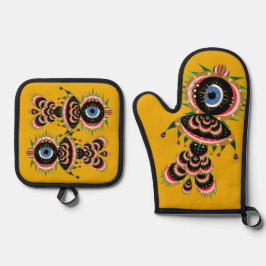 キメラ – フィッシュバード 鍋つかみ&鍋敷きセット