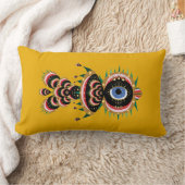 キメラ – 魚の鳥の腰枕 ランバークッション (ブランケット)