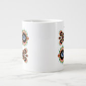 キメラ – 魚の鳥ジャンボマグカップ ジャンボコーヒーマグカップ (正面)