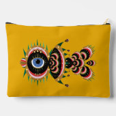 キメラ – 魚鳥大パウチ アクセサリーポーチ (裏面)