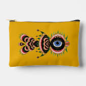 キメラ – 魚鳥小袋 アクセサリーポーチ (正面)