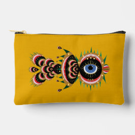 キメラ – 魚鳥小袋 アクセサリーポーチ