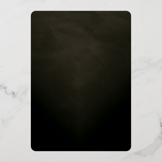 キモいヘアスカルが20歳代の誕生日パーティーに引き裂く 箔招待状 (裏面)