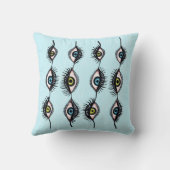 キモーアイ風変わりガーランカッコいいズシュラルアート クッション (裏面)