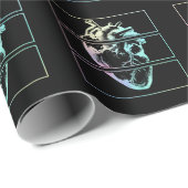 キモーハートヒューマンアナトミカリエモパステルゴシック ラッピングペーパー (ロールコーナー)