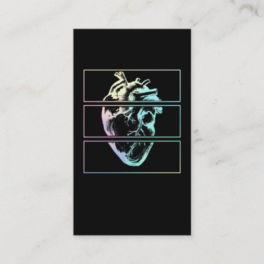 キモーハートヒューマンアナトミカリエモパステルゴシック 名刺 (正面)