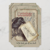 キモーブラッククロウハロウィンイベント 招待状 (正面/裏面)