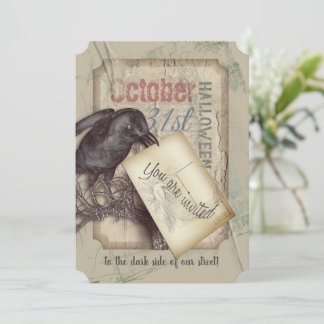 キモーブラッククロウハロウィンイベント 招待状