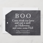 キモーホロウハロウィン幽霊のよく出るハウス カード (裏面)