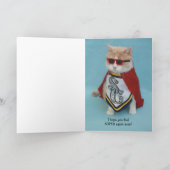 キャおもしろいスト内のキャスト/子猫 カード (内部)