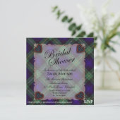 キャウォーターのキャンベルタータン - ブライズシャワー 招待状 (スタンド正面)