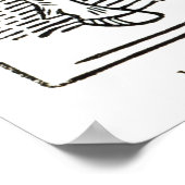 キャクストンの「チェスの騎士（ナイト）」から ポスター (角)