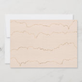 キャクタスフィエスタ ピンク フォト 1歳 誕生日 招待状 (裏面)