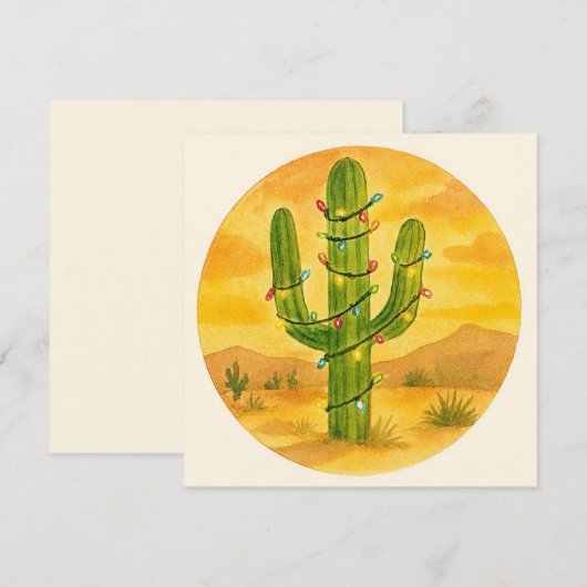 キャクタス・クリスマス・チア シーズンカード (正面/裏面)