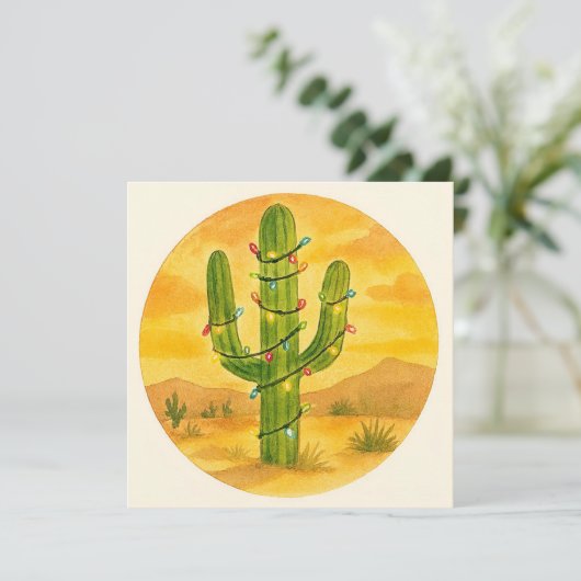 キャクタス・クリスマス・チア シーズンカード (スタンド正面)