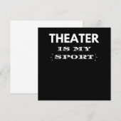キャクターは私のスポーツミュージカルかわいい演技キャクター俳優である サンキューカード (正面/裏面)