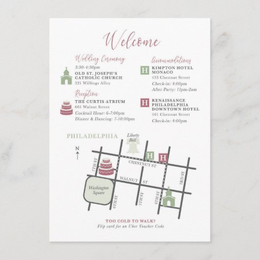 キャサリンカスタム用の地図格納装置カード設計 エンクロージャーカード (正面)