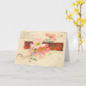 キャサリンクライングリーティングカードの複製 カード (黄色い花)
