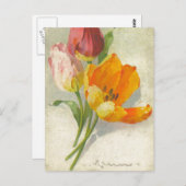 キャサリンクラインヴィンテージポストカードの複製 ポストカード (正面/裏面)